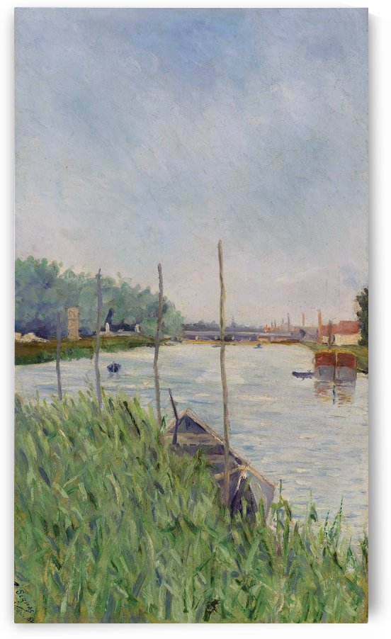 Asnieres (study) by Paul Signac