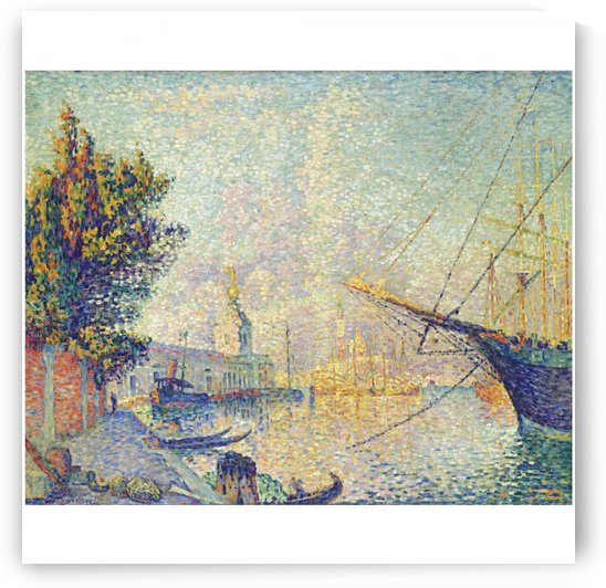 La Dogana (Venise) by Paul Signac