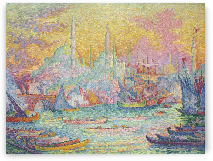 The Golden Horn by Paul Signac