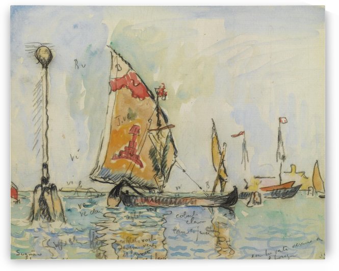 Venice, La Chioggia by Paul Signac