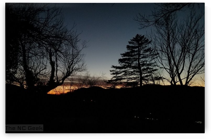Blue Ridge Winter Sunset by The NC Geek