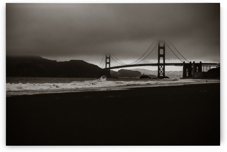 B&W Golden Gate by StephanieAllard