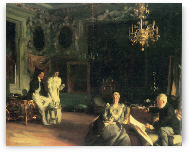 Interior in Venice by John Singer Sargent