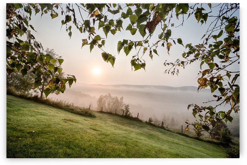 Aube, Richmond, Estrie, Québec 3 by Ian Gagné