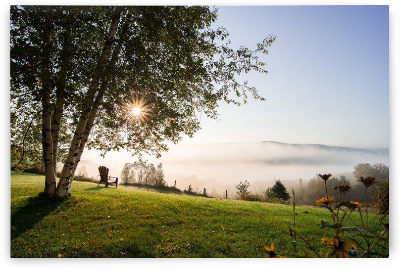 Aube, Richmond, Estrie, Québec by Ian Gagné