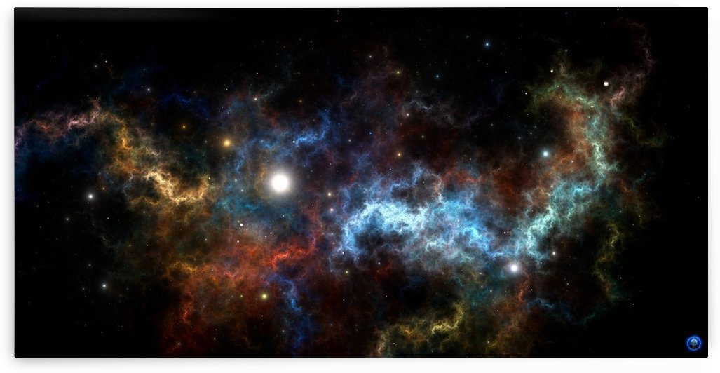 The Sydeous Nexus Cluster Fractal Art by xzendor7