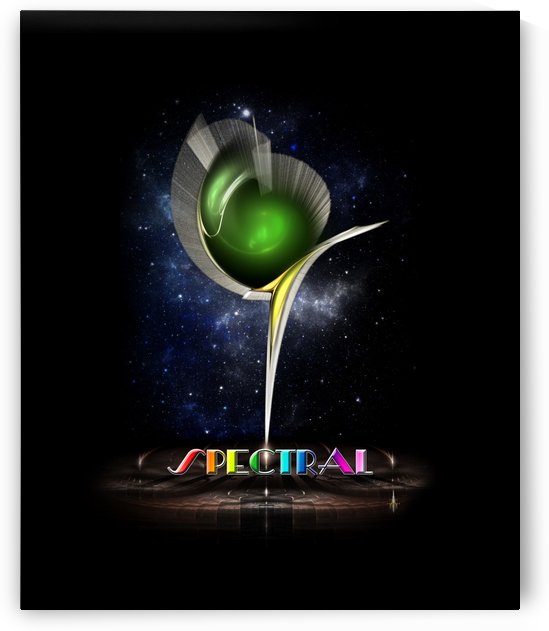 Spectral Fractal Space Art by xzendor7