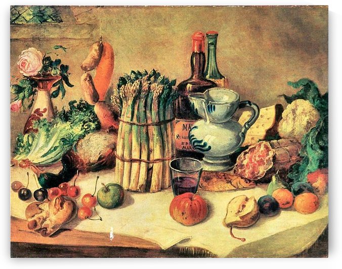 Still Life by Giovanni Segantini