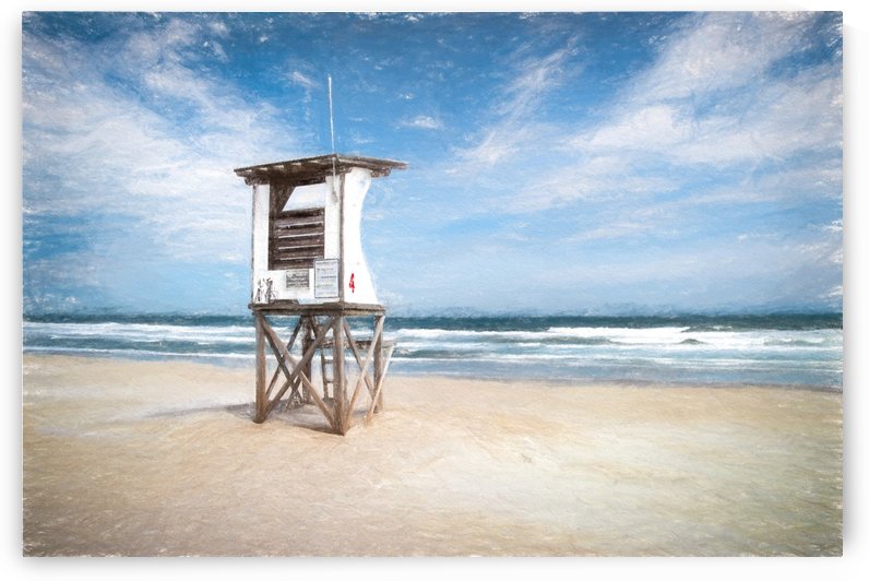 Lifeguard Station 4 by Ricky A Richardson 