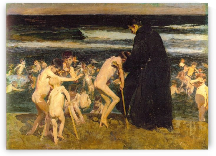 Triste Herencia by Joaquin Sorolla