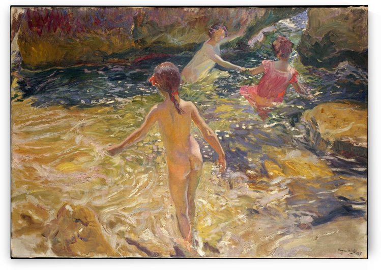 El Bano by Joaquin Sorolla