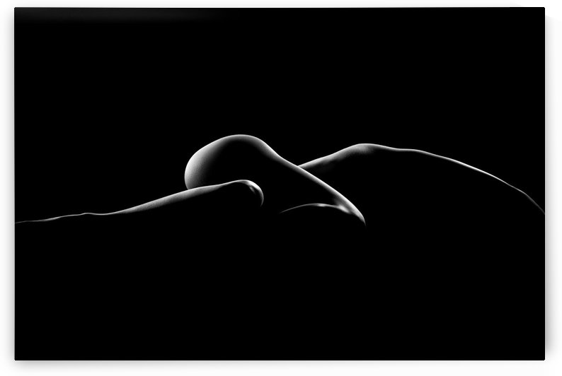 Nude woman bodyscape 7 by Johan Swanepoel