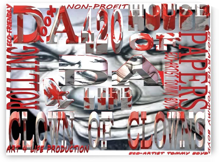 DA CLOWN OF CLOWN ROLLING PAPERS 3 by KING THOMAS MIGUEL BOYD