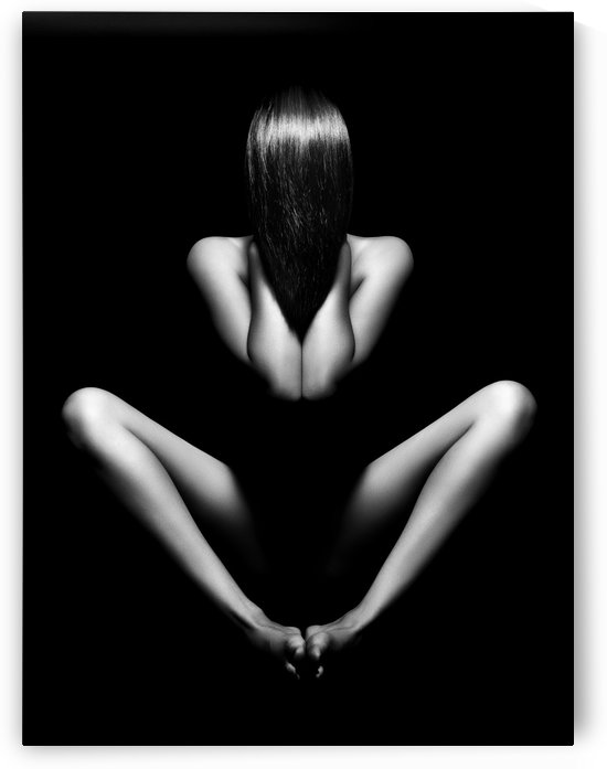 Nude woman bodyscape 12 by Johan Swanepoel