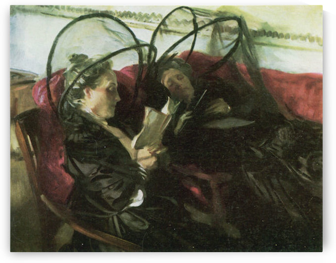 Mosquito nets by John Singer Sargent