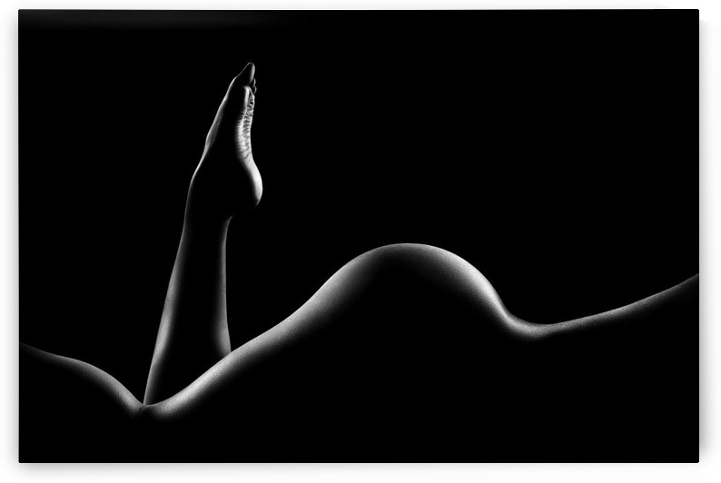 Nude woman bodyscape 14 by Johan Swanepoel
