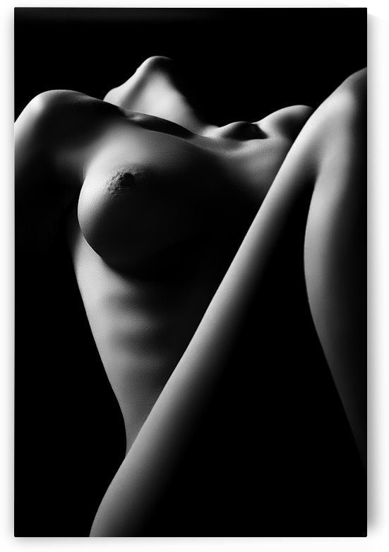 Nude woman bodyscape 16 by Johan Swanepoel