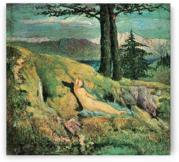 The source by Giovanni Segantini