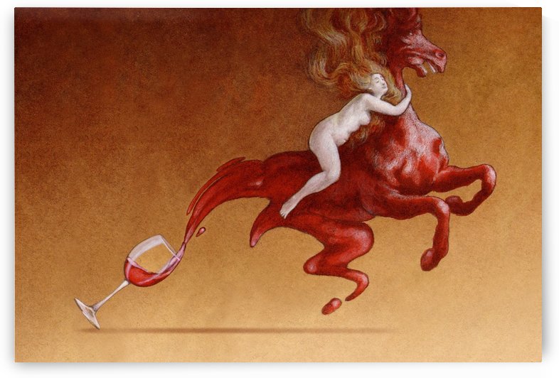 red wine by Pawel Kuczynski