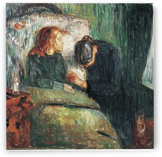 The sick child by Edvard Munch