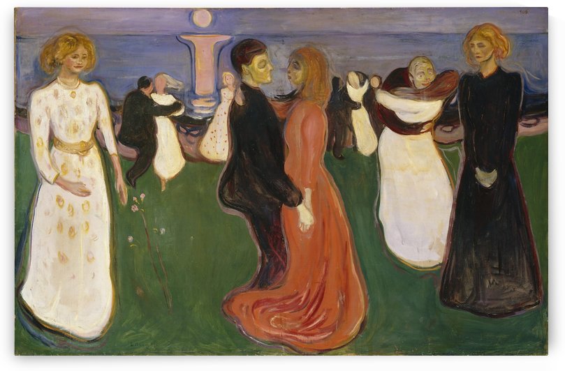 The dance of life by Edvard Munch