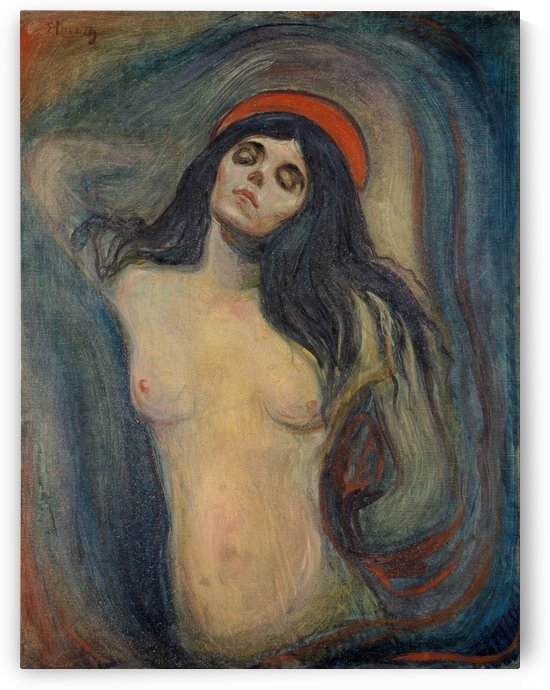 Madonna by Edvard Munch