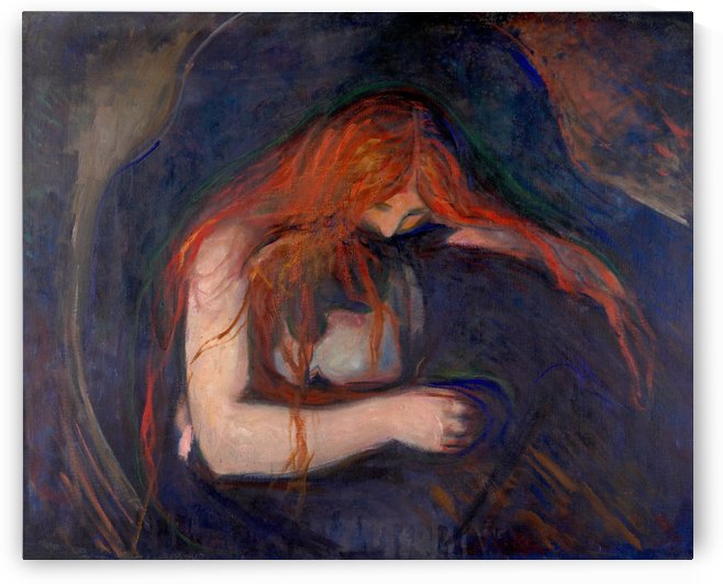 Vampire by Edvard Munch