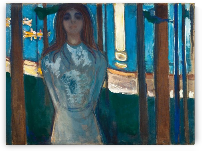 The Voice , Summer Night by Edvard Munch