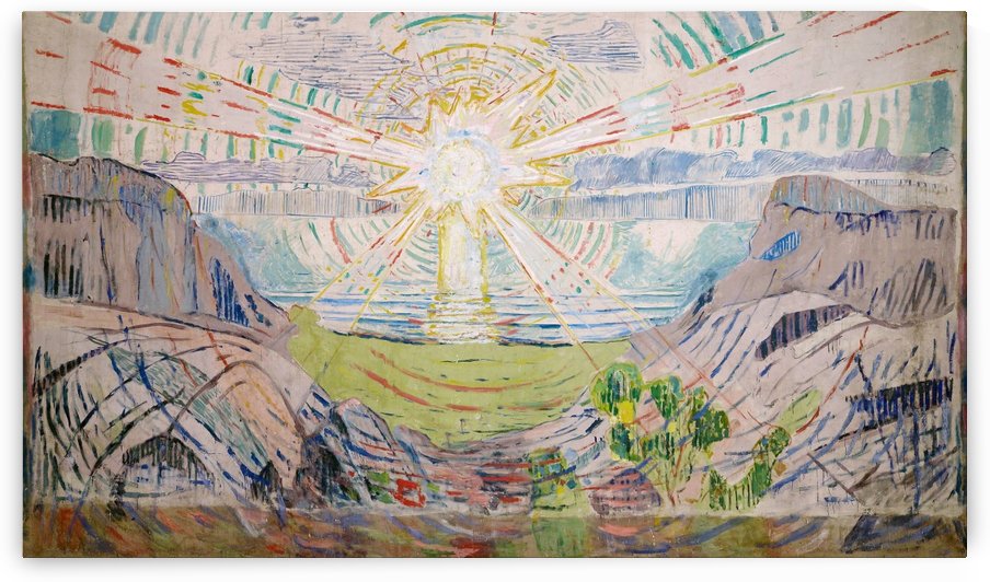 The Sun by Edvard Munch