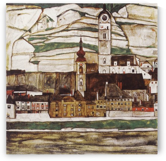 Stein an der Donau by Egon Schiele