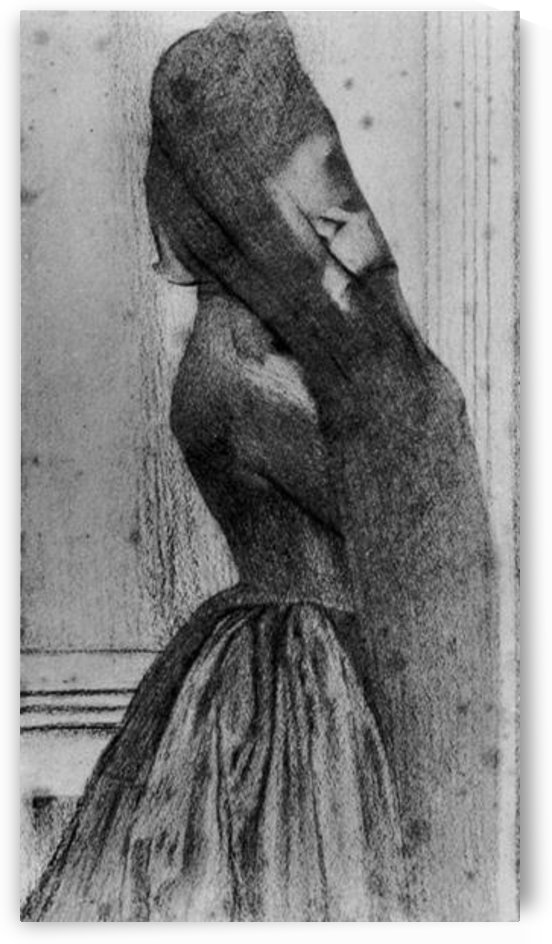 The veil by Fernand Khnopff