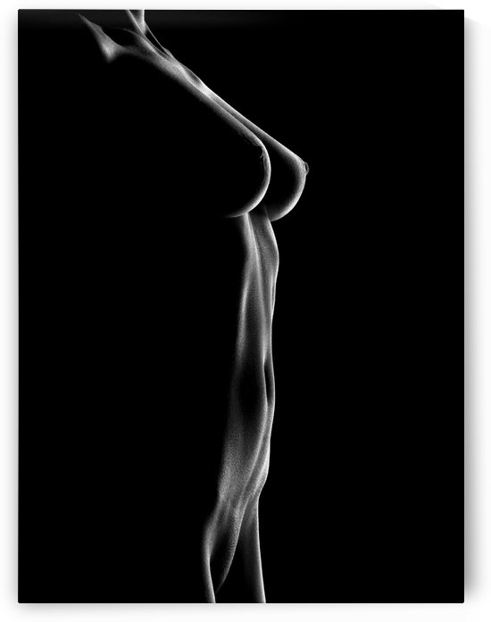 Nude woman bodyscape 25 by Johan Swanepoel