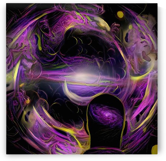 Purple Space by Bruce Rolff