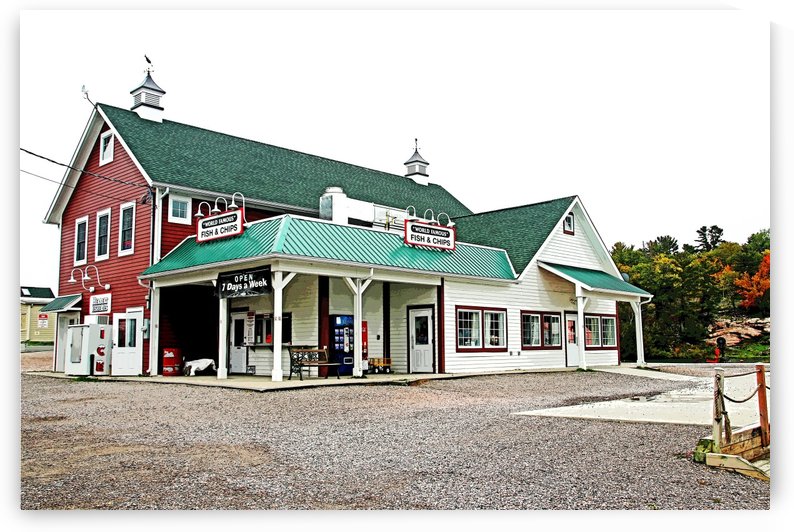 World Famous Fish And Chips by Deb Oppermann