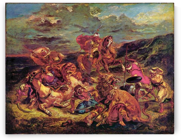 Leinwand by Eugene Delacroix