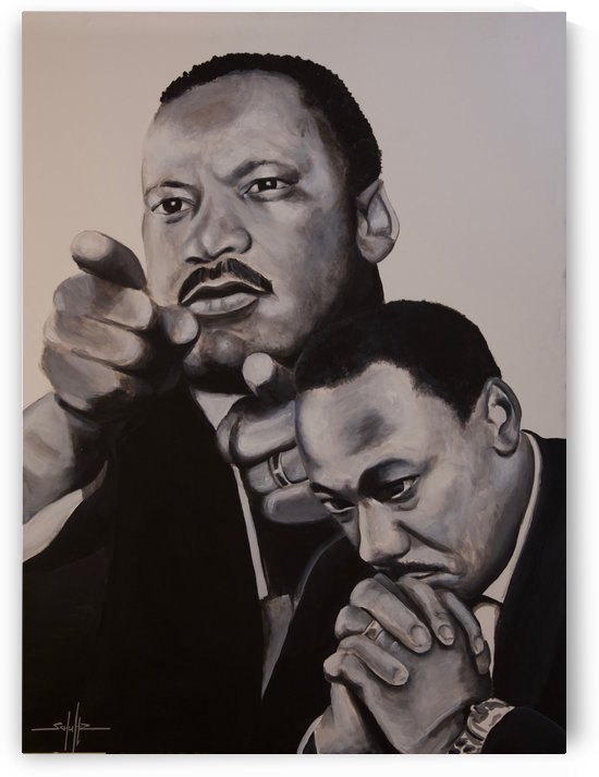 MLK Jr by Larry Schultz