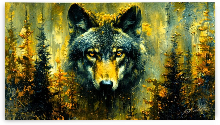 Wolf X by SykArt Designs