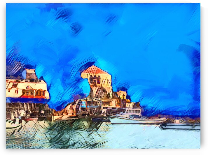 The Blue of Bygone Days by Le Boulanger