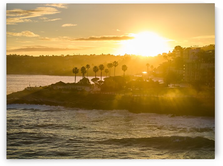 Golden La Jolla Sunrise by Ryan Cameron