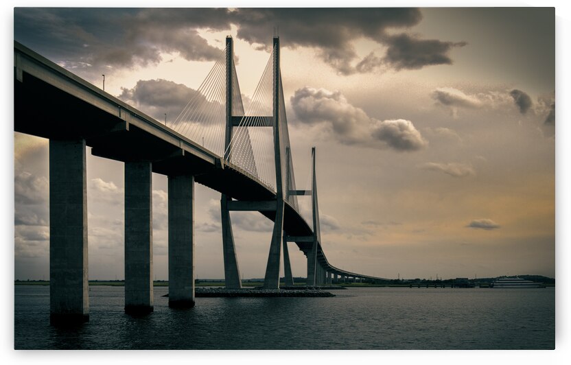 Georgia Bridge in Stormy Weather by Norma Brandsberg Photography