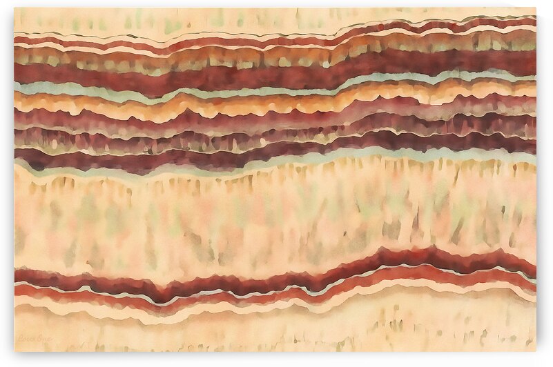 Vintage 1800s Abstract Art Remix by Row One Brand