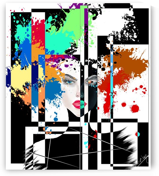Technicolor Dreams - Pop Art Print by Corina Ioana