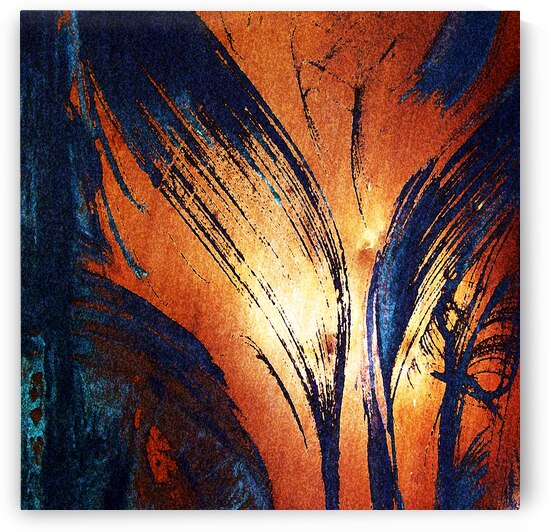 Copper Leaf by Lisa Drew