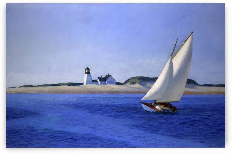 Edward Hopper - The Long Leg High Resolution by Vivanne