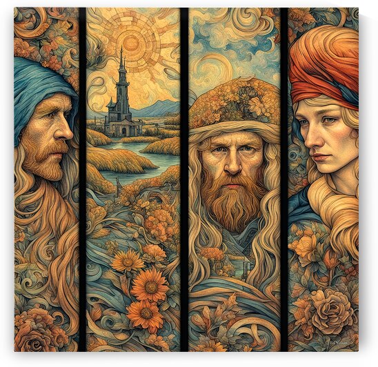 TRIBUTE TO GOGH by Digicam