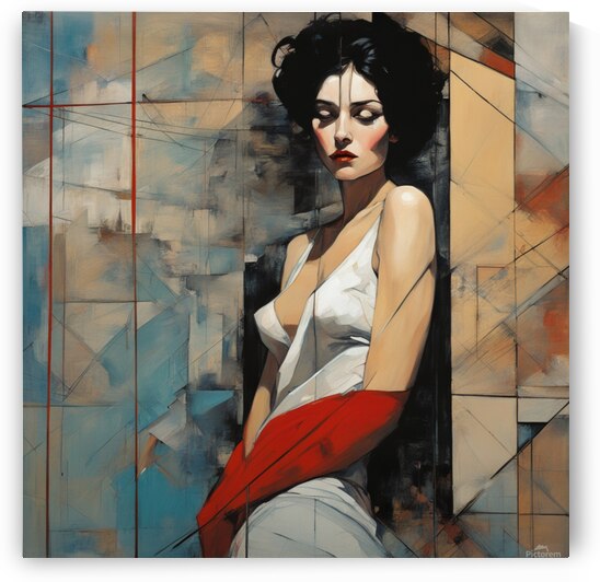Moody Day Syncopation patrick nagel Tony Robbin Pino Daen opening style of Richard Burlet Hans Erni Peter Doig Escher Santiago Calatrava Anthony Hill Leonardo da Vinci Man Ray Hamid Naderi Yeganeh henry asencio Hans Hartung carne Griffiths Klee Unstructur by AIGALLERY