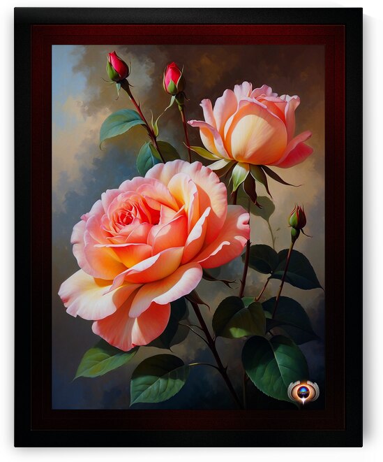 A Pink Rose In The Morning Sun Captivating AI Concept Art by Xzendor7 by xzendor7