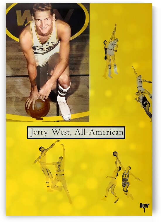 all american jerry west  by Row One Brand