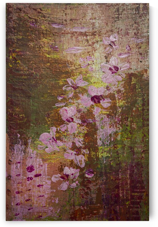 Cherry Blossom Abstract  by Iris H Richardson