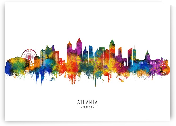 Atlanta Georgia Skyline by Towseef Dar